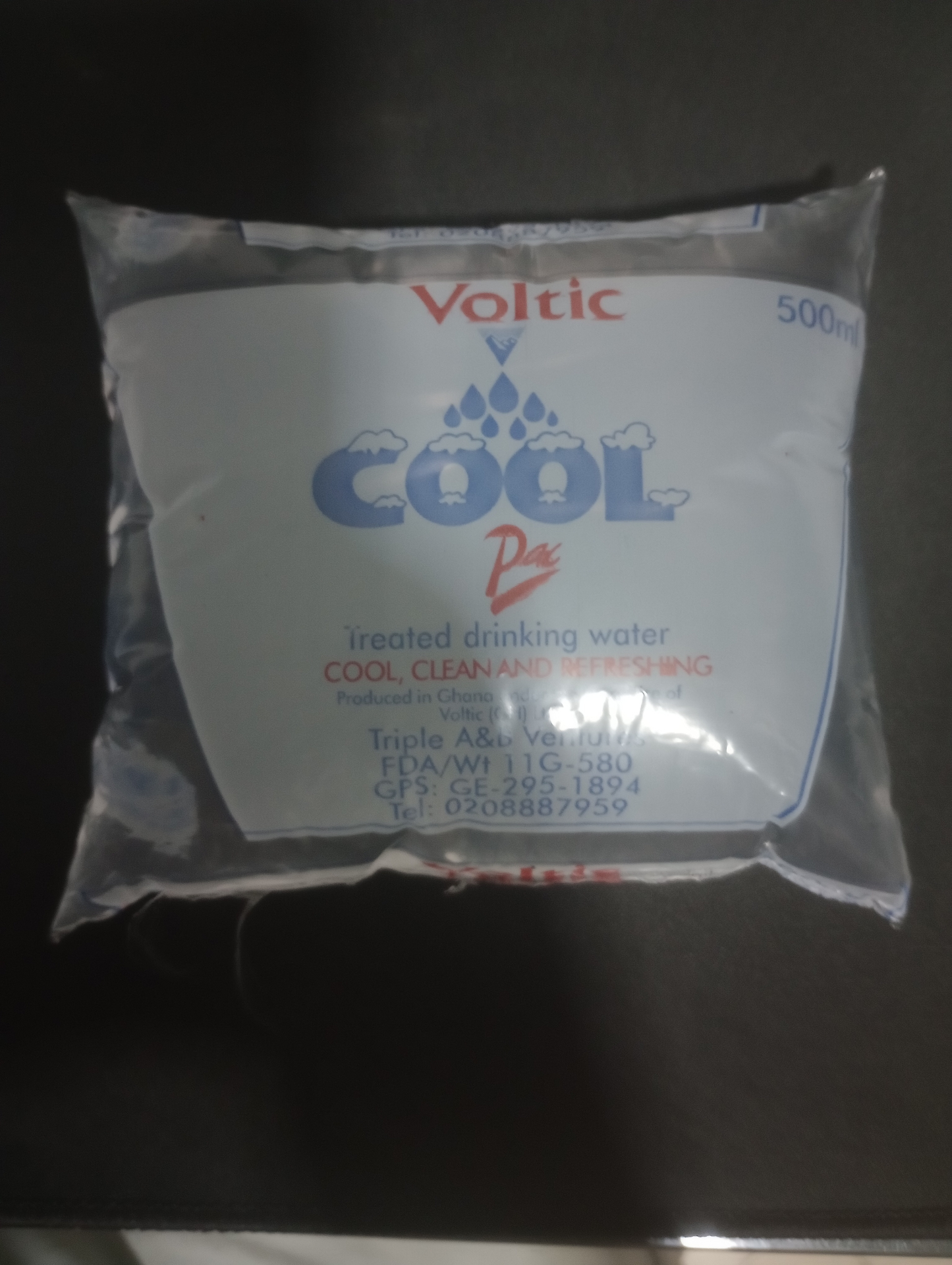 Sachet Water — Cool